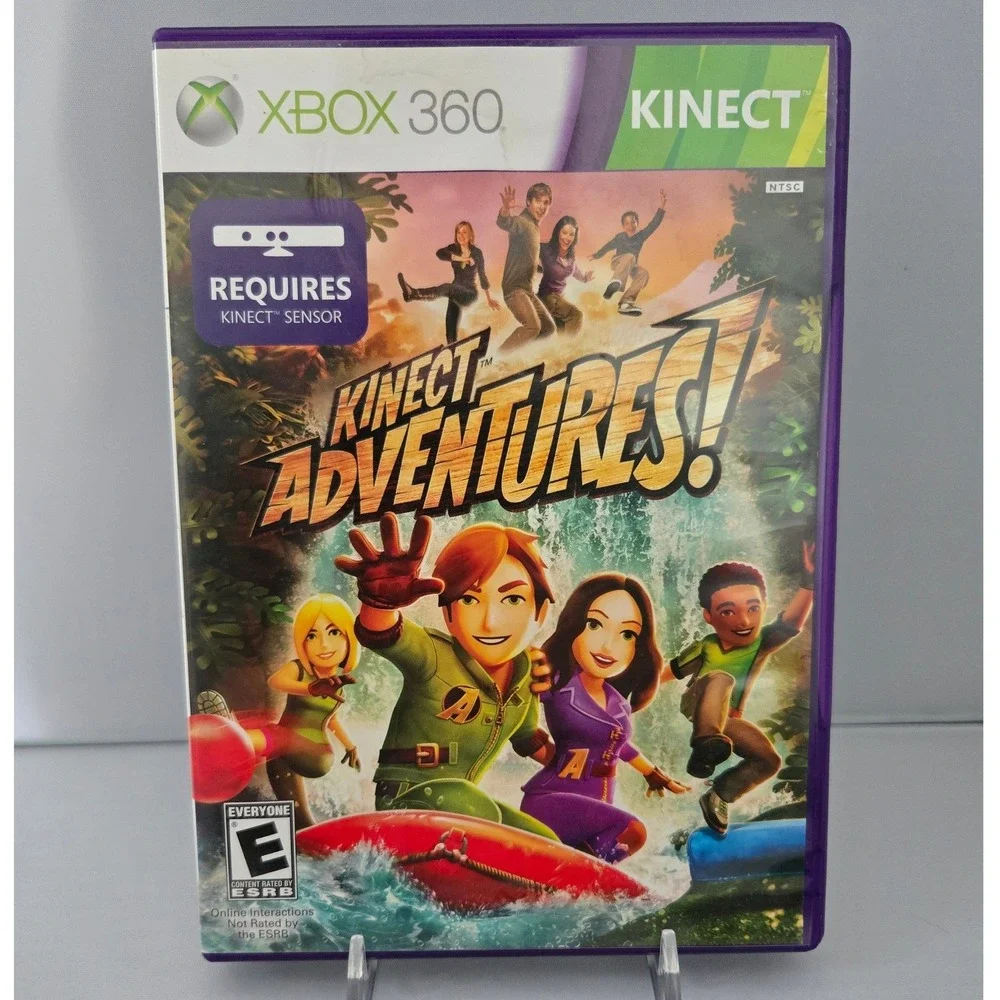 Disneyland Adventures & Kinect Adventures Bundle Xbox 360 - Complete CIB 2 Games
